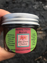 Load image into Gallery viewer, Small 4oz Cinnamon and Honey Facial Scrub
